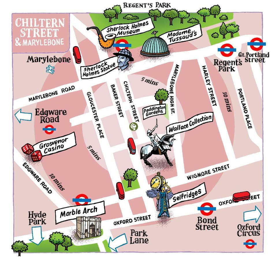 Chiltern Street Serviced Apartments - Marylebone London Ngoại thất bức ảnh